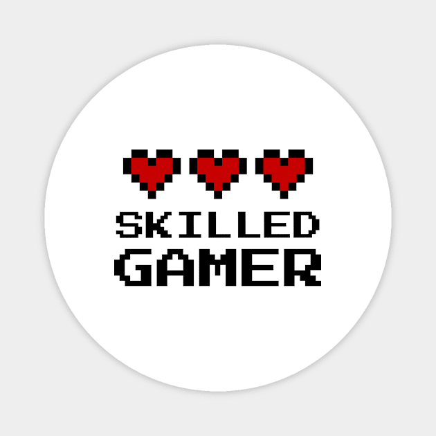 Skilled Gamer Magnet by Jitesh Kundra